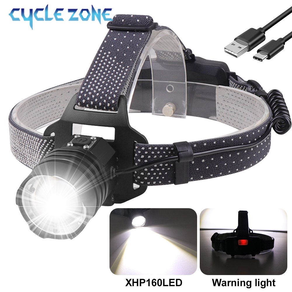 Outdoor Adventure Zone - XHP160 LED Far Güçlü Far Şarj