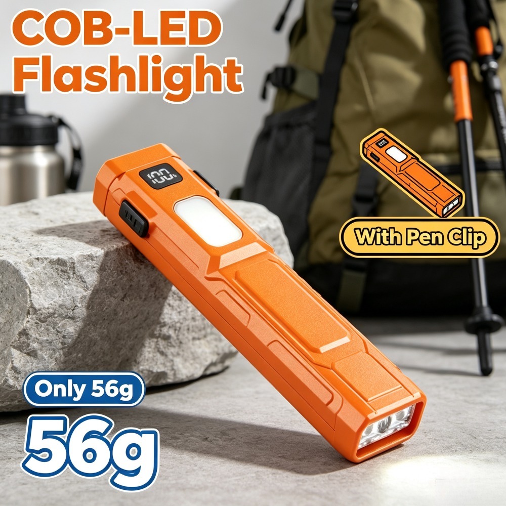 COB LED EDC El Feneri Kalem Kl - Outdoor Adventure Trips incelemesi ve fiyatı